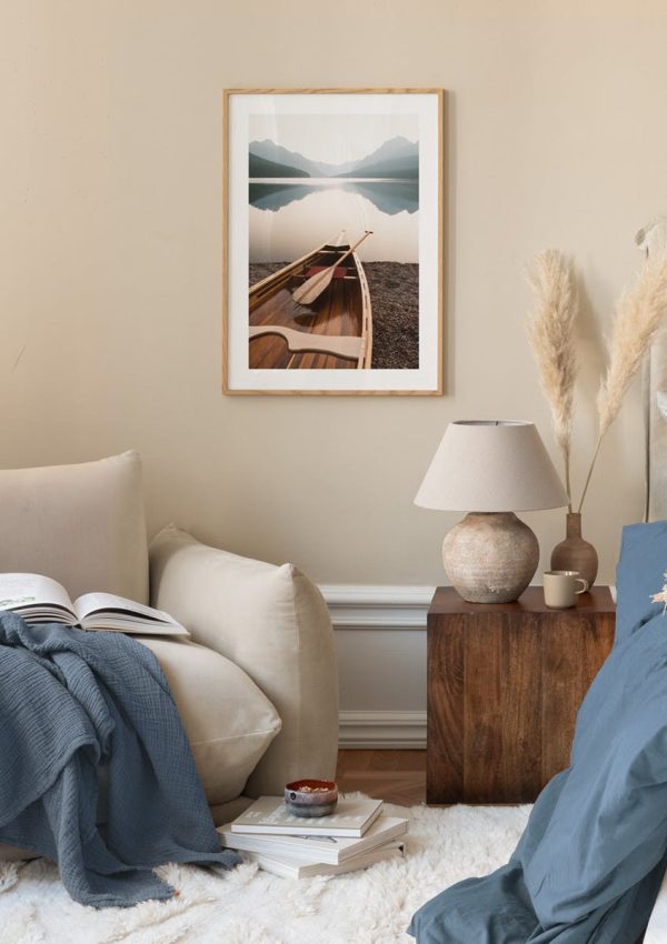 Wooden Canoe Poster - Image 2